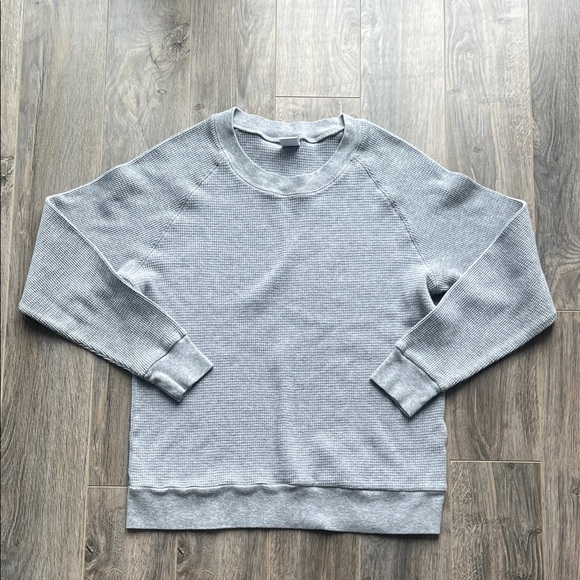 TNA Other - TNA Light Gray Alder Waffle Crewneck